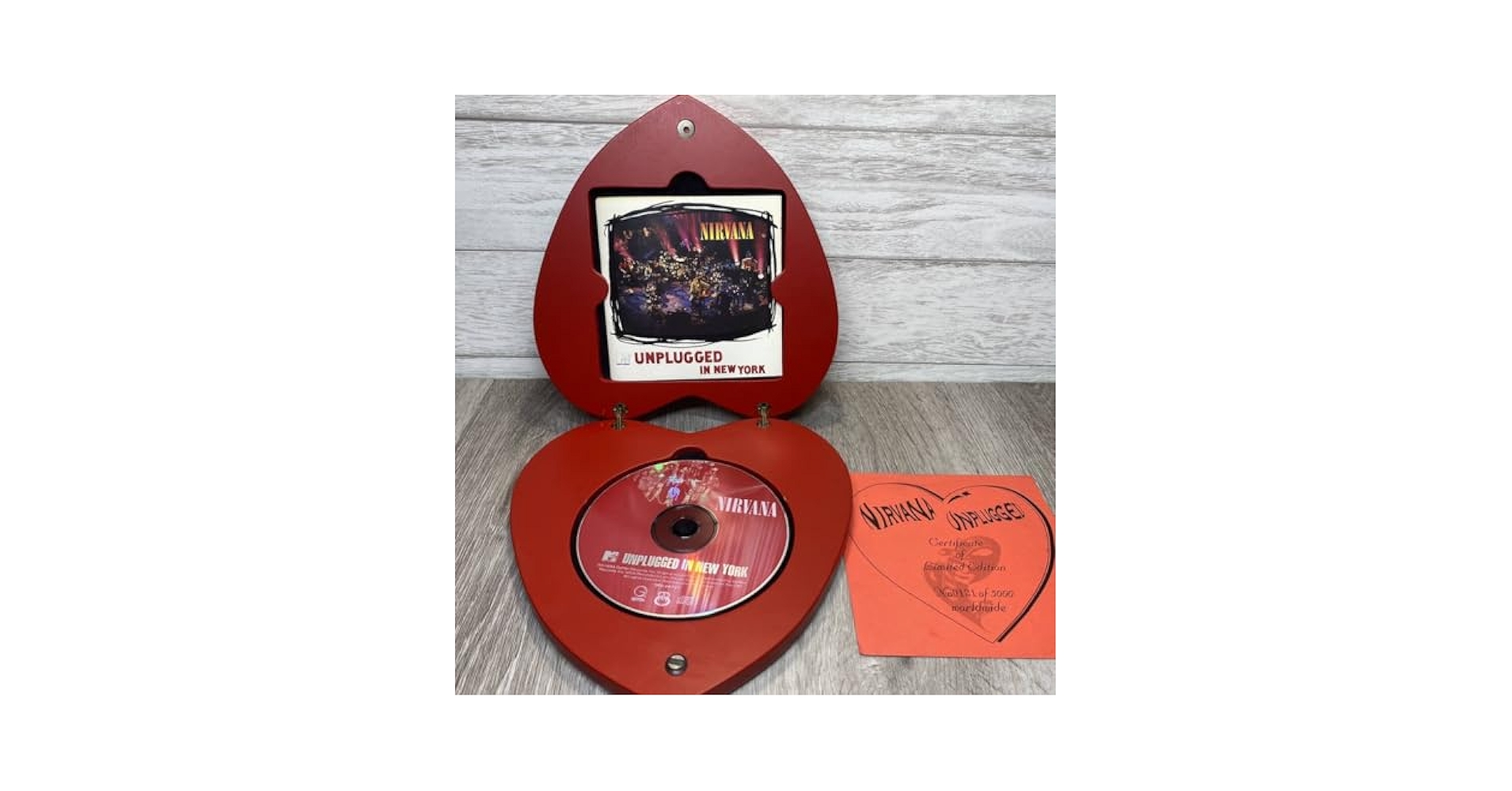 Amazon.co.jp: YH-9598 Nirvana Unplugged (Heart-Shaped Box